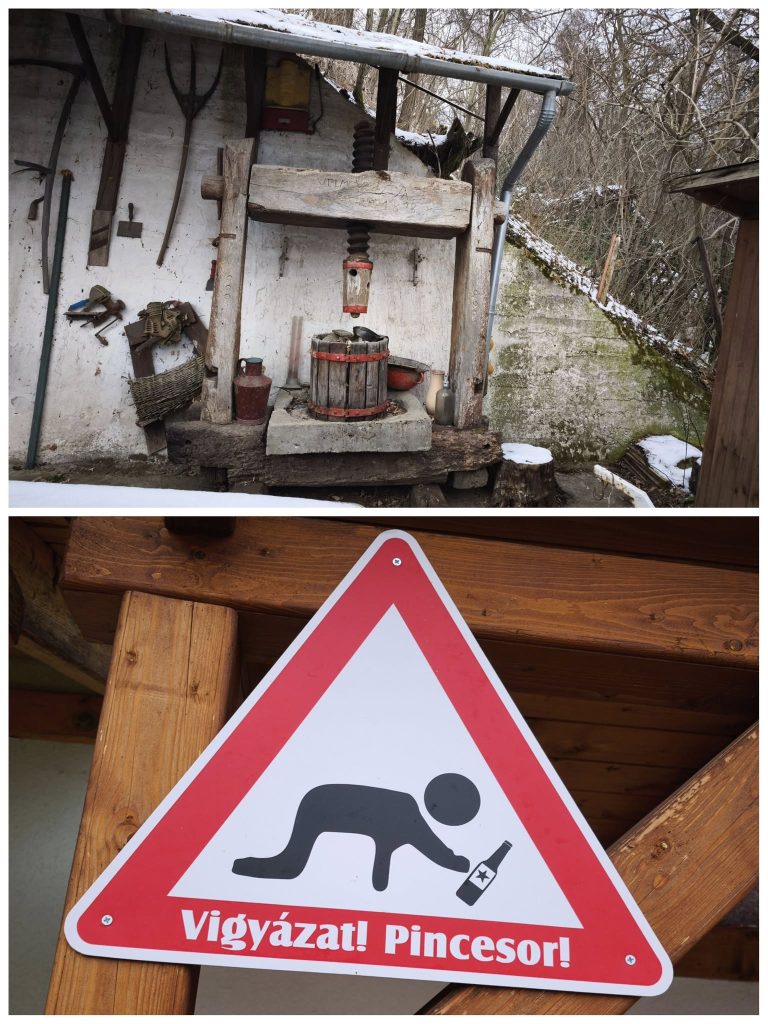 A pincesor kihalt volt, hiába a figyelmeztető tábla