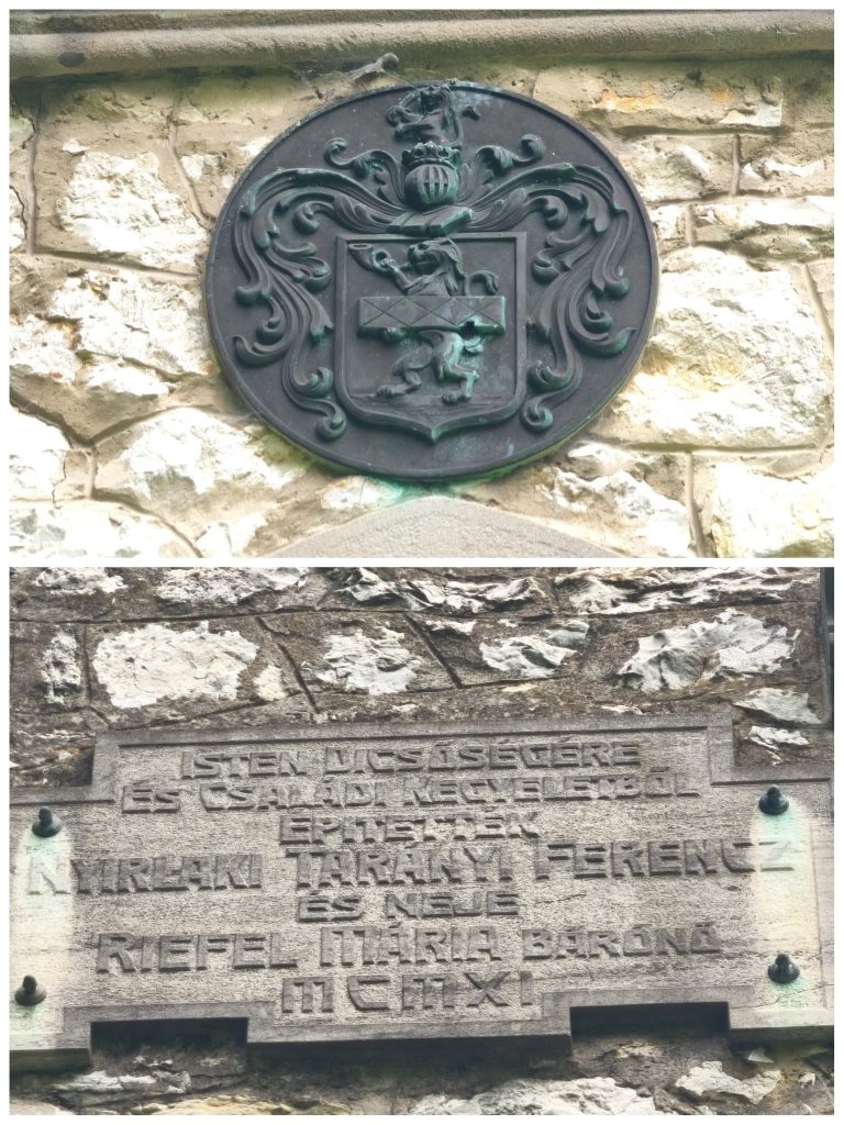 Tarányi kápolna feliratai