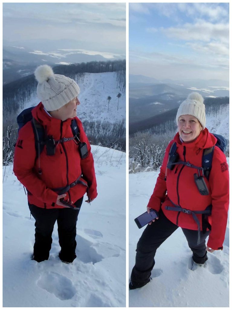 Majdnem térdig ér a hó