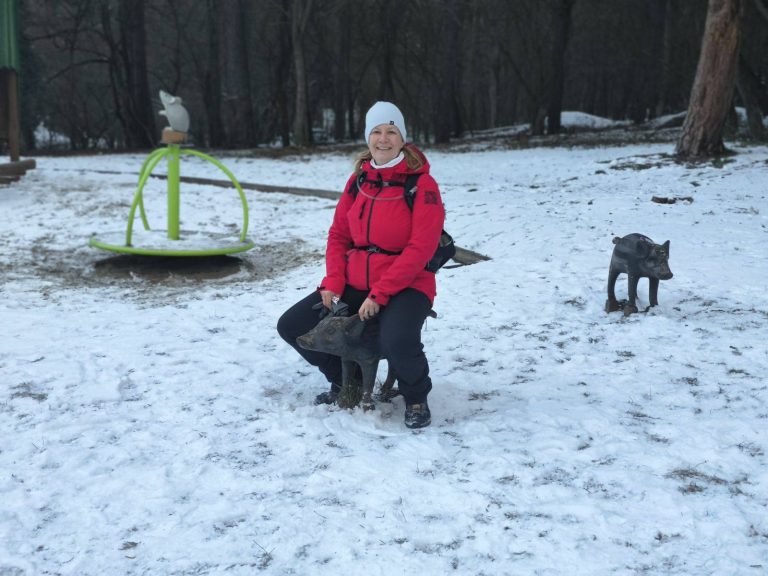 Erdei játszótér Magyarkúton (Irma forrás)