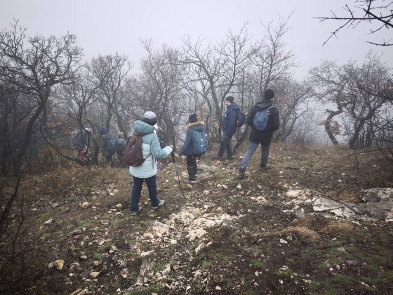 Úton az egyik barlangtól másik felé