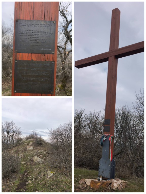 Kereszt a Csúcsos-hegyen